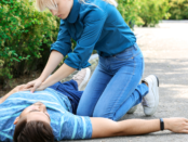Clear airway unconscious, unblock airway unconscious, airway management unconscious, open breathing passage unconscious