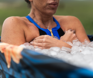 Ice bath therapy for biohacking weight loss