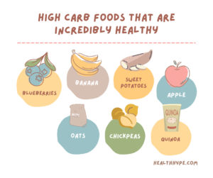 healthy high-carb foods,