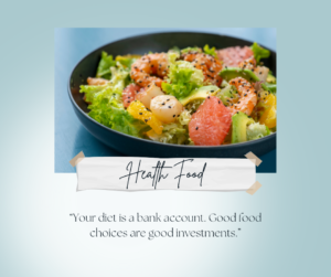 Healthy food track