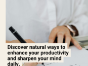 Transform your workday: Discover how to improve focus and productivity naturally in a distraction-free, mindful environment