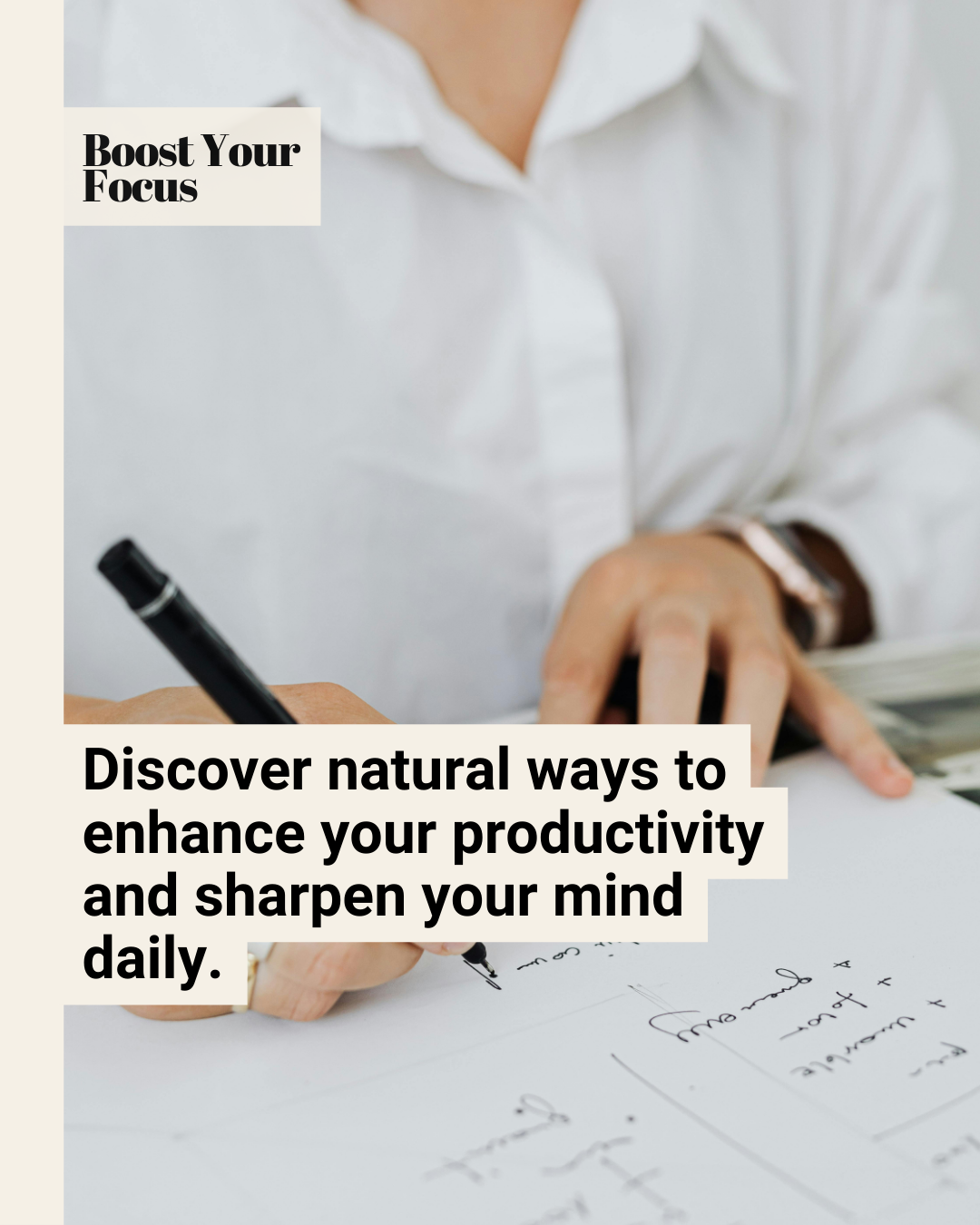 How to Improve Focus and Productivity Naturally - Healthhype - Increasing Focus And Productivity