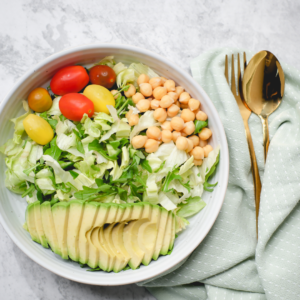 Heart-healthy DASH diet meal to lower high blood pressure naturally.